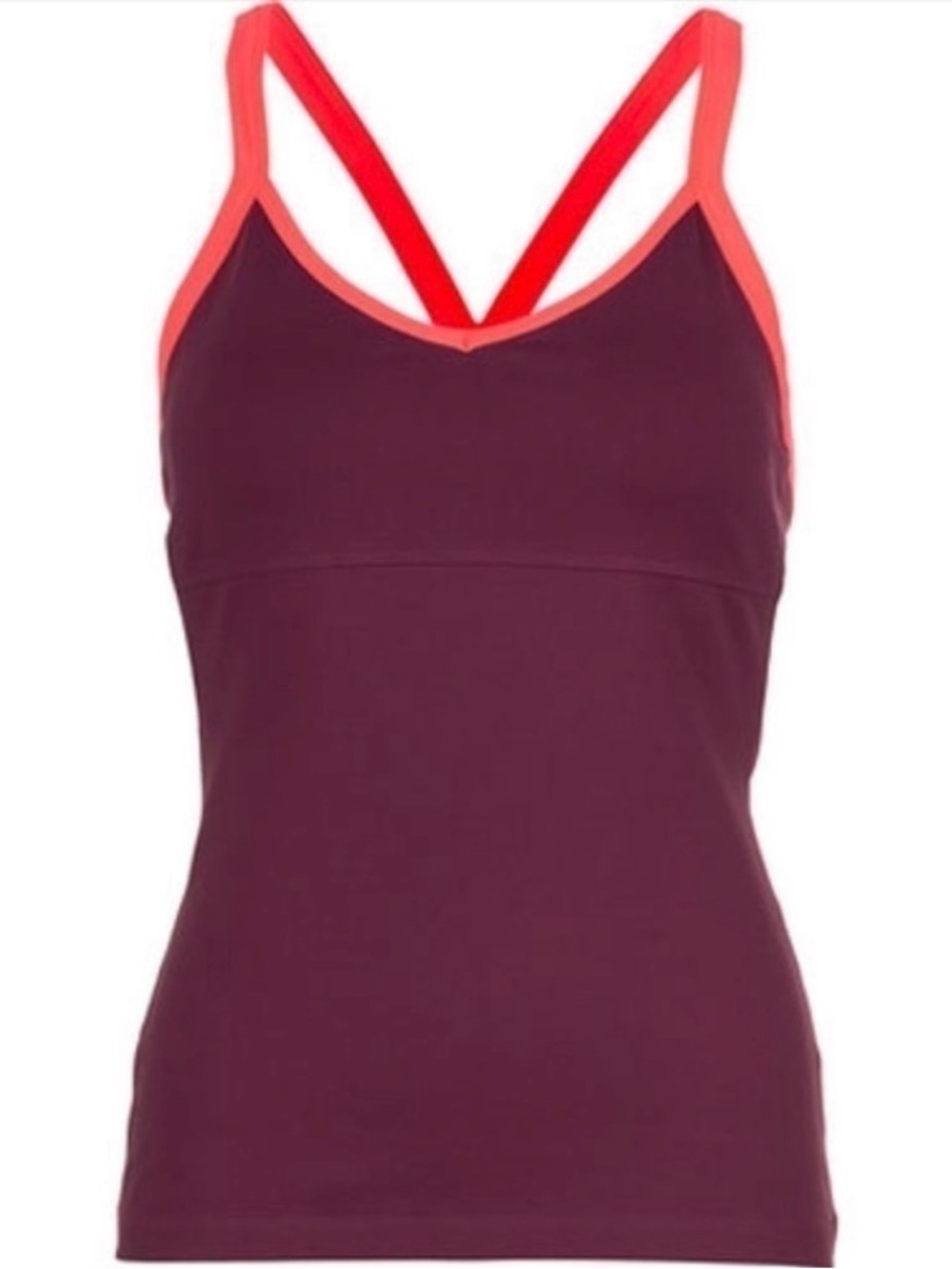 Alo Yoga Purple Racerback Tank Top